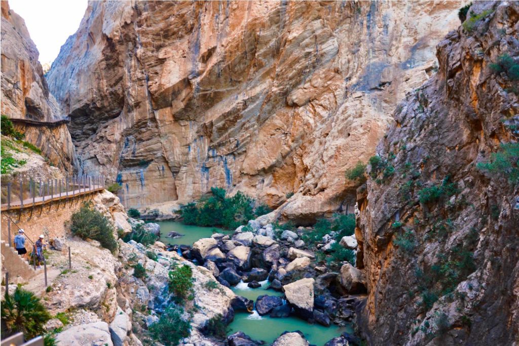 Paesaggio caminito del rey