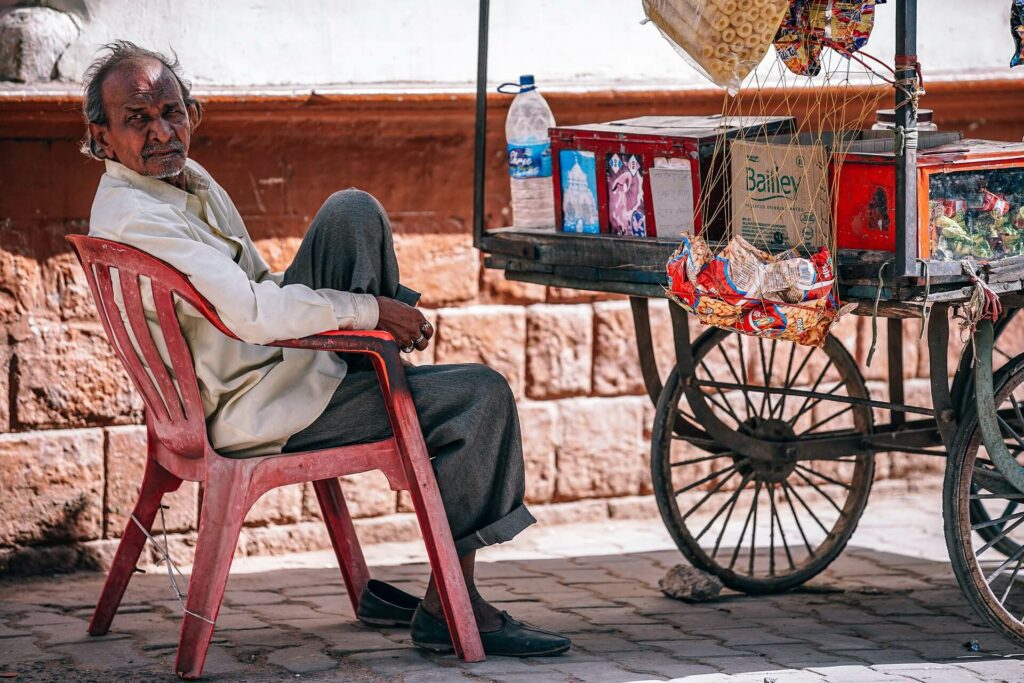 viaggio in india street food