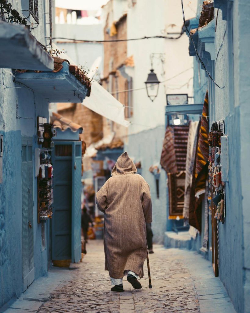 vicoli chefchaouen